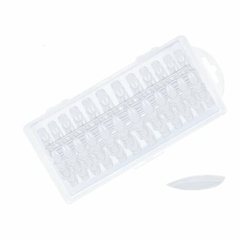 press on tips natural short 