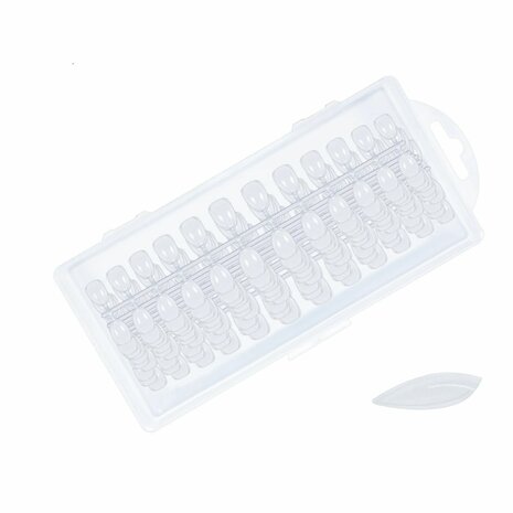 Press on tips Round short